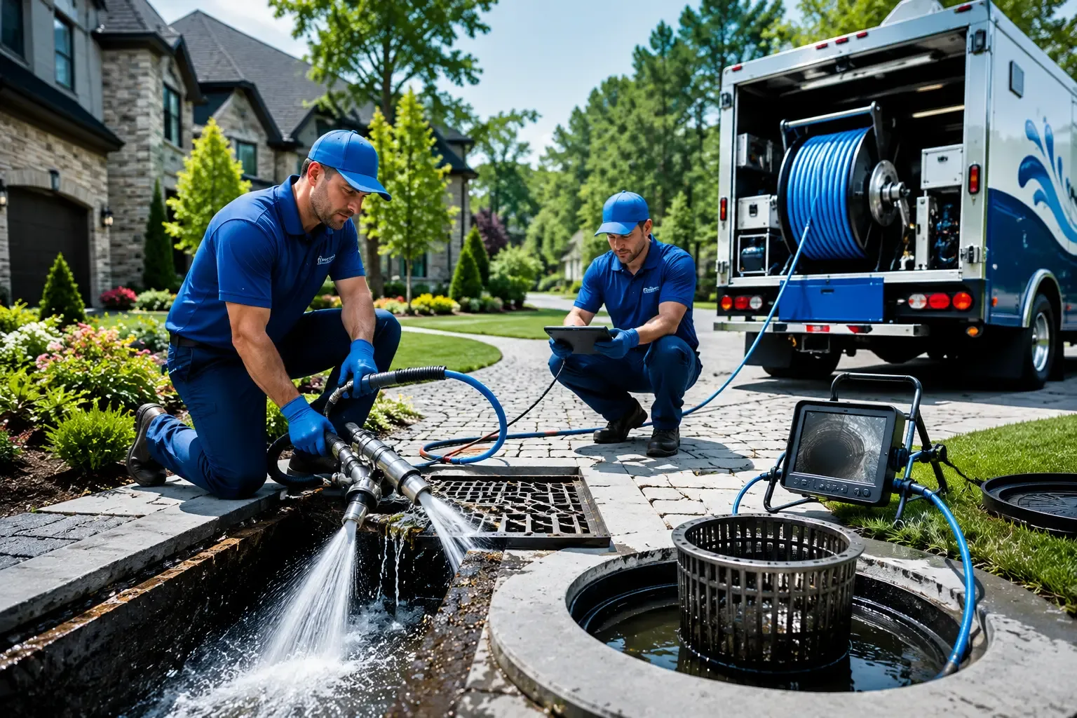 Local outdoor drain cleaning professionals in Elizabethtown, IL
