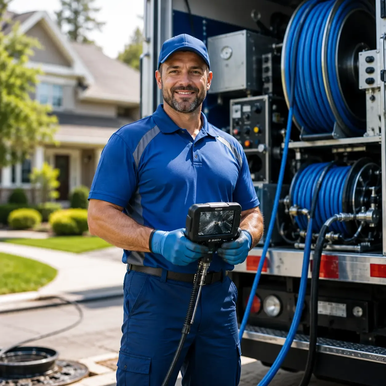 Local outdoor drain cleaning specialists in Elizabethtown, IL